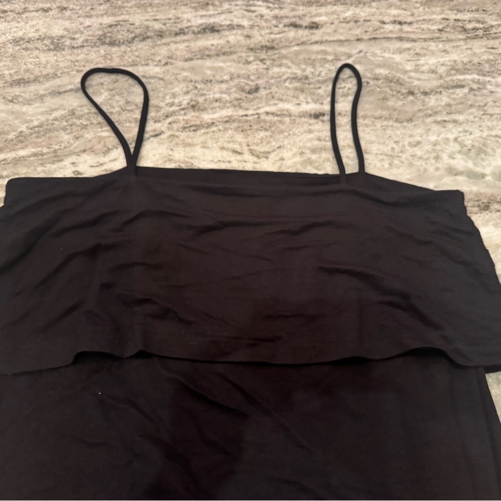 Ann Taylor Elegant Black Sleeveless Top